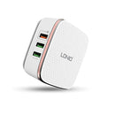 LDNIO A6704 Qualcomm 2.0 Quick Charge 6 USB Port with AUTO ID Mobile Travel Charger