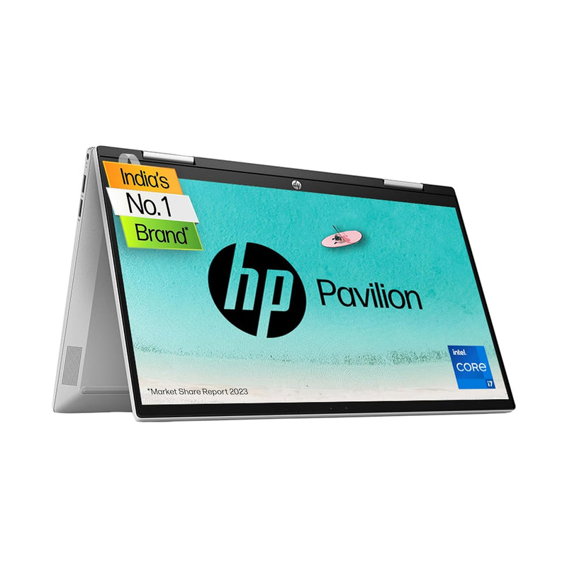 HP PAVILION X360 14-DY1047TU CORE i7-1195G7 11TH GEN/16GB/512 GB SSD/13.3"FHD TOUCH/WIN11+MS OFFICE 2019/NO DVDRW/FP/BACKLIT/SILVER