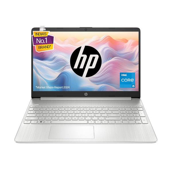 HP 15S-FQ5329TU CORE i5-1235U 12TH GEN/8GB/512GB SSD/15.6"FHD/WINDOWS 11+MS OFFICE 2021/BACKLIT KEYBOARD/SILVER