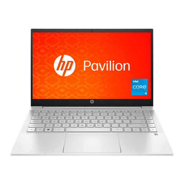 HP PAVILION 14-DV2041TU CORE i5-1235U 12TH GEN/16GB/512GB SSD/14"FHD TOUCHSCREEN/WIN11+MS OFFICE 2021/BACKLIT KEYBOARD/FINGER PRINT/SILVER