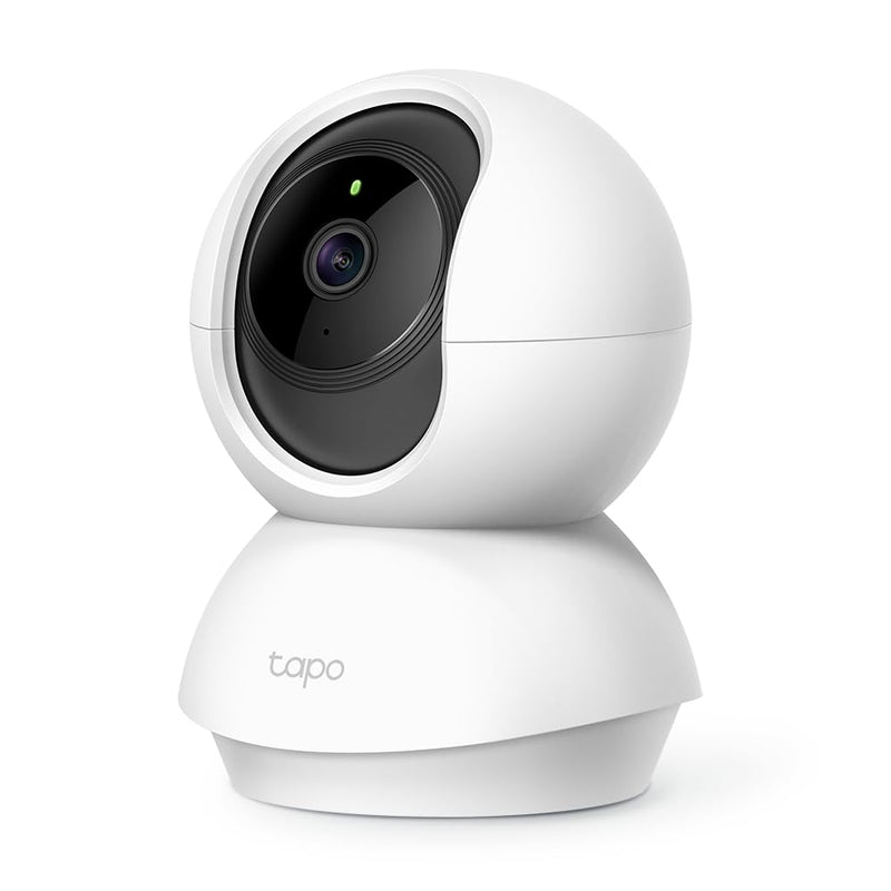 TP-Link Tapo Pan/Tilt Smart Security Camera, Indoor CCTV, 360° Rotational Views, Works with Alexa&Google Home, No Hub Required, 1080p, 2-Way Audio, Night Vision, SD Storage, Device Sharing (TC70)