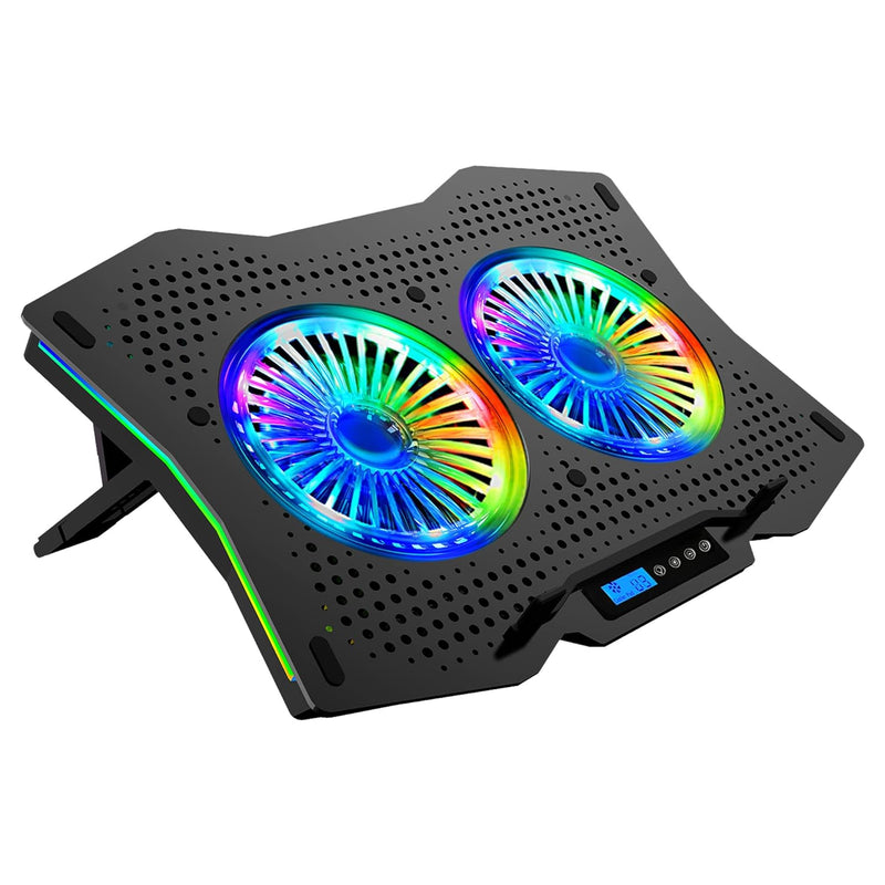 ZEBRONICS ZEB-NC9000 Cooling Pad  (Black)