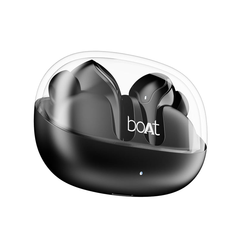 boAt Airdopes 311 Pro Truly Wireless in Ear Ear Buds w/Up to 50 HRS Playtime, Dual Mics with ENx™ Tech, 50 ms Low-Latency Beast™ Mode, ASAP™ Charging, IWP™ Tech(Active Black)