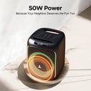 boAt Partypal 185 Speaker with 50 W Signature Sound, Karaoke with Mic