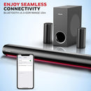 Honeywell Newly Launched Trueno U7000 Dolby Audio Soundbar 500w, 5.1Ch Surround Sound Home Theatre