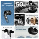 boAt Airdopes 311 Pro Truly Wireless in Ear Ear Buds w/Upto 50 HRS Playtime, Dual Mics