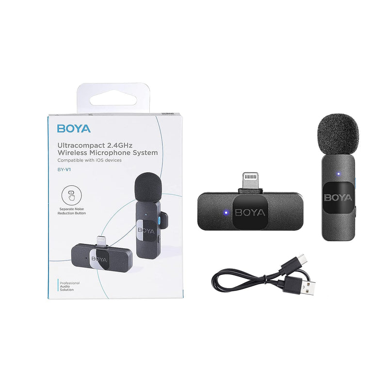 BOYO ULTRACOMPACT WIRELESS MICROPHONE BY-V1