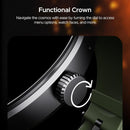 boAt Newly Lauched Lunar Comet Smart Watch with 1.39" HD Display, Advanced Bluetooth Calling, Functional Crown, Multiple Sports Mode,100 Watch Faces, Heart Rate & SPO2 Monitoring,IP67(Olive Green)