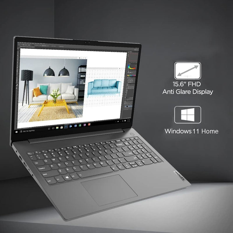 LENOVO V15 G3 CORE i7-1255U 12TH GEN/16GB/512GB SSD/15.6"FHD/WINDOWS 11/IRON GREY(82TTA08AIN)