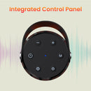 Portronics Dash 6 15W Bluetooth Speaker with in-Built White Noise Machine,Fire Flame LED Night Lamp,TWS Mode, BT5.3v,6 Hours Playback, Lantern for Camping,Gifts for Men,Women,Water Resistant(Black)