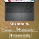 DELL INSPRION 3530 CORE i5-1334U 13TH GEN/8GB/512GB SSD/15.6"FHD/WIN11+MSO2021/BLACK