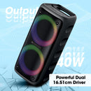 ZEBRONICS Barrel 200 Bluetooth 5.0 Portable Speaker with 40W