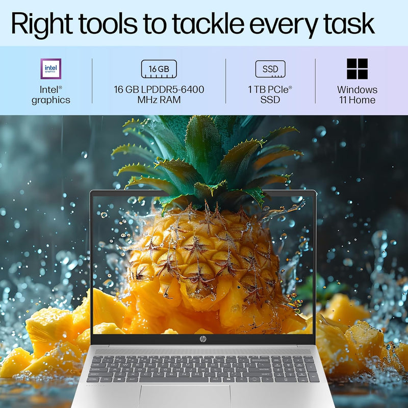 HP PAVILION 16-AF0056TU CORE ULTRA 5-125U/16GB/1TB SSD/16"WUXGA/WINDOWS 11+MS OFFICE 2021/BACKLIT KEYBOARD/SILVER