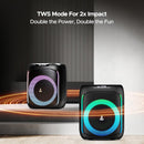 boAt Partypal 185 Speaker with 50 W Signature Sound, Karaoke with Mic