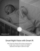 EZVIZ by Hikvision | Full HD Smart WiFi Home Camera | Child/Pet Security | AI Motion Detection | Enhanced Night Vision | 2-Way Audio | 360° Pan/Tilt | SD Card Slot Upto 256GB |Alexa & OK Google|C6N