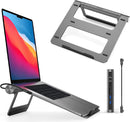 Wiwu Notebook&laptop Stand PD 3.0 Port Wiwu A821CH 8in1 Hub with Docking Station PD/USB/RJ45