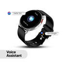 Fire-Boltt Eclipse 1.43" AMOLED Smartwatch, Bluetooth Calling with AI Voice Assistant, 100+ Sports Modes, Curved Full Touch & Calculator