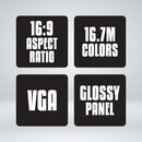 ZEBRONICS Zeb-V19Hd 18.5 Inch Led Monitor