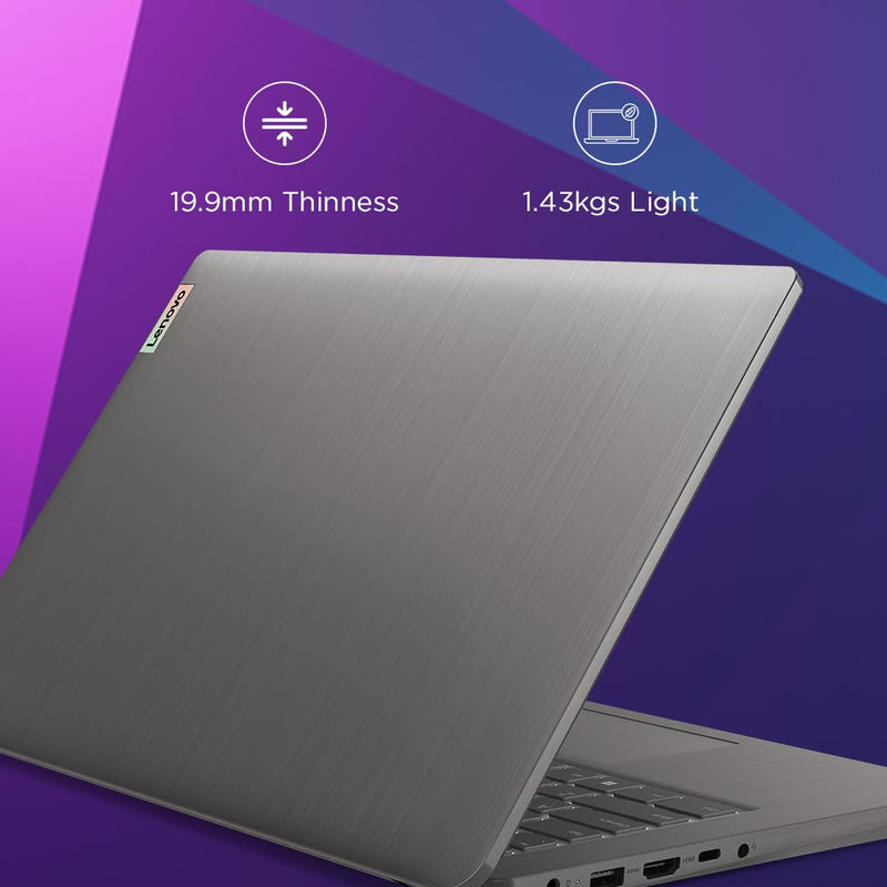 LENOVO SLIM 3 CORE i3-1215U 12TH GEN/8GB/512GB SSD/14"FHD/WINDOWS11+MS OFFICE 2021/ARCTIC GREY