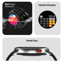 Fire-Boltt Eclipse 1.43" AMOLED Smartwatch, Bluetooth Calling with AI Voice Assistant, 100+ Sports Modes, Curved Full Touch & Calculator