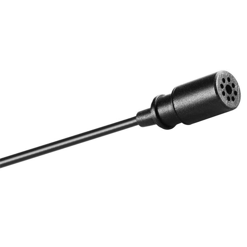 Boya ByM1 Auxiliary Omnidirectional Lavalier Condenser Microphone with 20ft Audio Cable (Black)