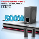 Honeywell Newly Launched Trueno U7000 Dolby Audio Soundbar 500w, 5.1Ch Surround Sound Home Theatre