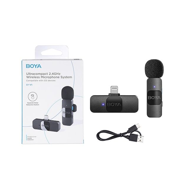 BOYO ULTRACOMPACT WIRELESS MICROPHONE BY-V1