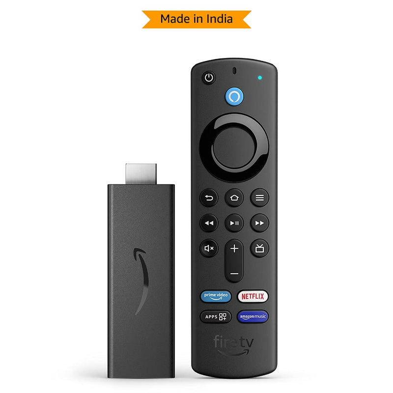 AMAZON Fire TV Stick with Alexa Voice Remote 3RD GEN (includes TV and app controls) | HD streaming device