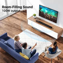 Soundcore by Anker Infini With in-built subwoofer 100 W Bluetooth Soundbar  (Black, 2.1 Channel)