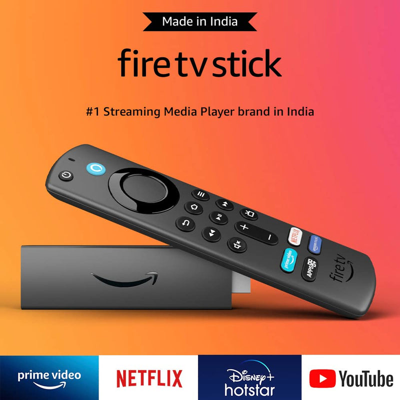 Fire TV Stick with Alexa Voice Remote (includes TV controls
