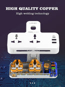 LDNIO SC2311 20W 3-Port USB Charger Extension Power Strip with 1 * 20W USB-C PD Power Delivery / 1 * 18W USB QC3.0/1 * USB-A Wall Charger Adapter Fast Charger