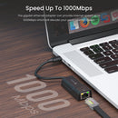 Portronics Mport 45C Type-C Ethernet LAN Adapter Type-C to LAN RJ 45 with 1000 Mbps, Fast Speed