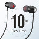 Portronics Harmonics 230 Wireless Sports Bluetooth Headset with Upto 10Hrs Playtime, Rapid Charging