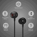 Portronics Harmonics 230 Wireless Sports Bluetooth Headset with Upto 10Hrs Playtime, Rapid Charging