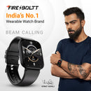 Fire-Boltt Beam Bluetooth Calling Smartwatch with 1.72” Full Touch & 320*380 Pixel Resolution, AI Voice Assistant, IP68 Rating, 60 Sports Modes