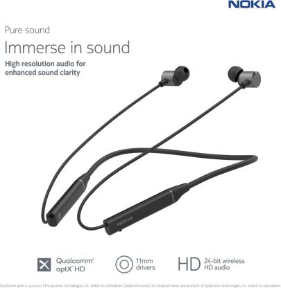 Nokia black online earphones