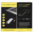 S-VISION TYPE C TO HDMI 8 IN 1 ADAPTER 4K HDMI-GIGABIT LAN