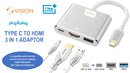 S-VISION TYPE C TO HDMI 3 IN 1 ADAPTER