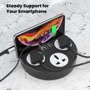 Portronics Power Plate 5 Surge Protector 1500W High Power Converter with USB Charger & Mobile Holder 3AC Socket + 3USB Ports I 1.5 m Cord Length