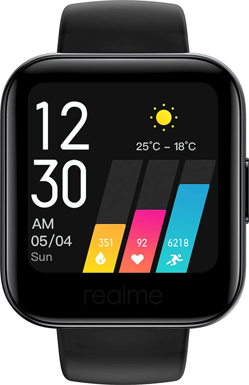 Realme Watch S (Black Strap, Regular)